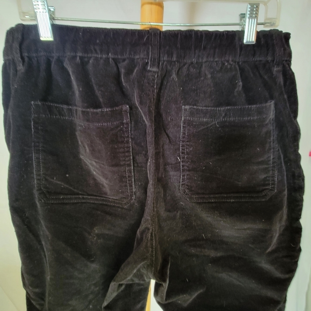 Joe Fresh Women's Black Corduroy Pants Size 10 - Picture 6 of 7
